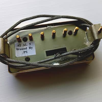 Gibson Burstbucker Pro Gold Finish - Bridge Humbucker PAF Style #2 AL 5 Alnico 5 (Early 2000s) Clean - Wound by PS image 9