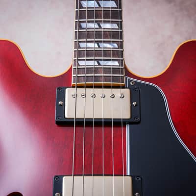 GIBSON USA Custom Shop '61 ES-335 Reissue *Coversion "Cherry + Rosewood" (2021) image 6