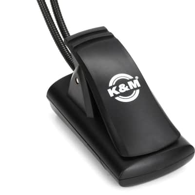 K&M 12246 Dual FlexLight 4 LED Music Stand Light image 1