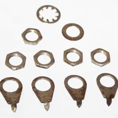 Vintage 1970's Gibson Switch Knob Pointers Nuts Les Paul ES SG 1960's image 5