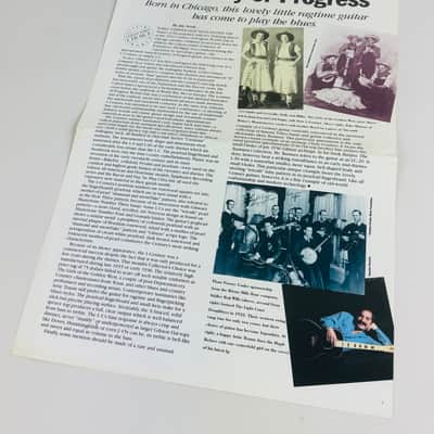 Gibson "A Century of Progress" Foldout 1995 image 3