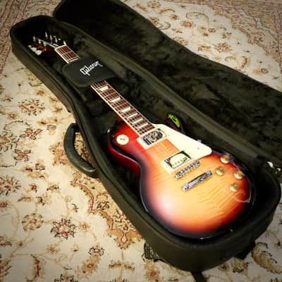 Gibson Les Paul Studio Figured Triburst Electric Guitar with Gig Bag image 10