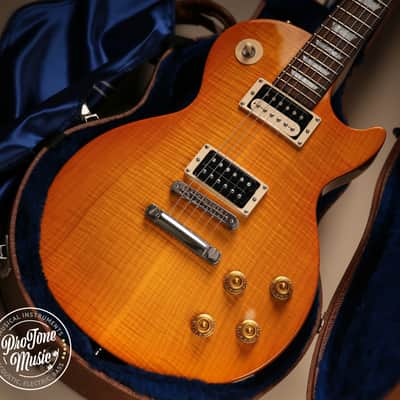 2001 Gibson Gary Moore Signature Model Les Paul Lemon Burst image 10