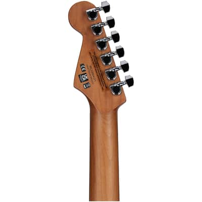 Charvel Pro-Mod DK24 HH 2PT EBN Electric Guitar, Gloss Black, Open Box (Very Good) image 8