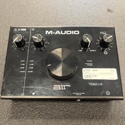 M-Audio AIR 192|4 USB Audio Interface - Black image 1