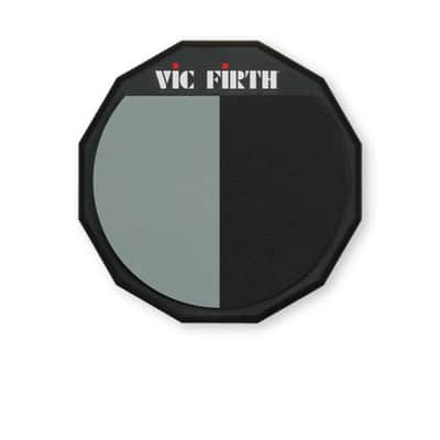 Vic Firth PAD12H 12" Single-Sided Divided Practice Pad image 2