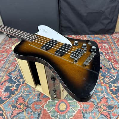 Greco TB75 Thunderbird Bass Fujigen Gibson Pickups Flatwounds 1988 - MOD image 8