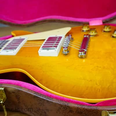 Gibson Custom Shop M2M Birdseye ’59 Les Paul Standard Reissue - Lemon Burst image 21