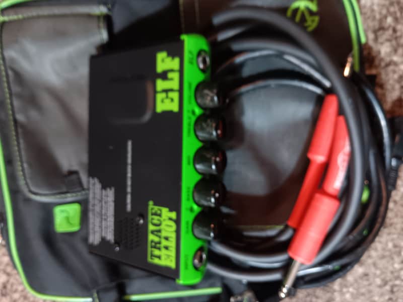 Trace Elliot ELF 200w Ultra Compact Bass Head 2010s - Green image 1
