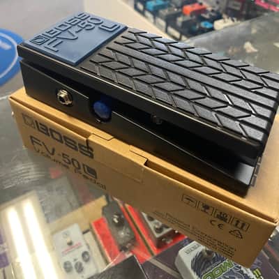 Boss FV-50L Lo-Impedance Stereo Volume Pedal 1987 - Present - Black/Blue image 4