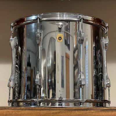 1960's Ludwig Chrome Tenor Tom 12x15 'Super-Sensitive' Model #425-12"x15" image 11