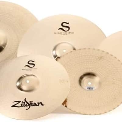 Zildjian S391 S Performer Cymbal Pack w/ 14" Hi-Hats, 16" Crash, 18" Crash & 20" Ride Cymbals image 2