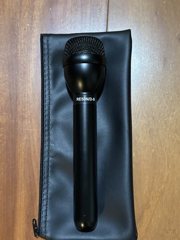 Electro-Voice RE50N/D-B Omnidirectional Handheld Interview Microphone with Neodymium Element 2007 - Present - Semi-Gloss Black image 1