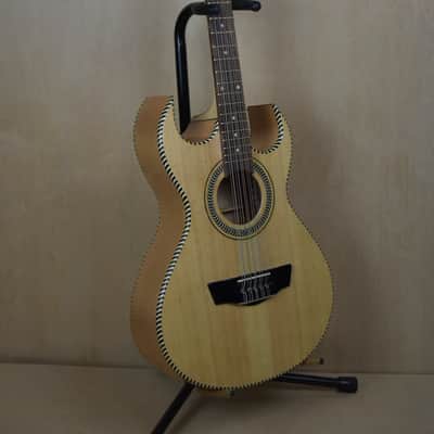 Del Rio Double Cutaway Bajo Quinto 2019 Natural image 3