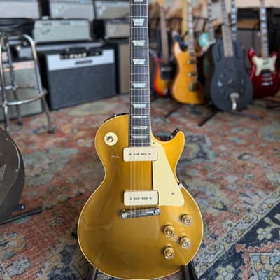 2014 Gibson Custom Shop Historic 1954 Les Paul Goldtop Reissue R4 P-90 OHSC image 2