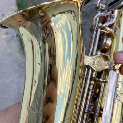 Yamaha YAS-23 Alto Saxophone MIJJapan w/ Case 1990s? - Gold image 11