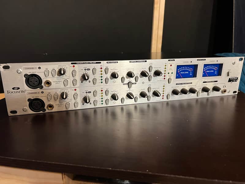 Focusrite Platinum TwinTrak Pro Dual Channel Strip 2000s - Silver image 1