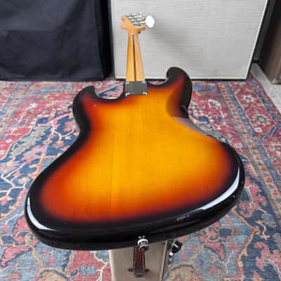 Fender Japan J-Craft Collection Medium Scale Jazz Bass Model JB45-M Sunburst - 2004-05 image 7