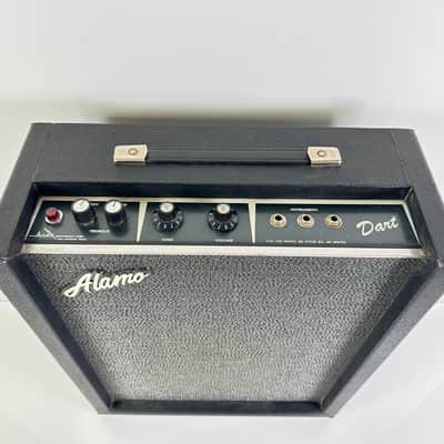 Alamo Dart Model 2573 Tube Amp 1974 Black Tolex Vintage 1x10 image 2