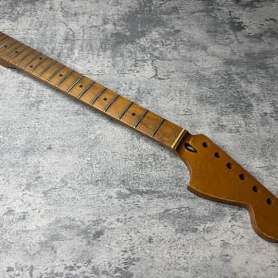 Real Life Relics Jazzmaster® Strat® Stratocaster Neck Nitro Roasted Maple 70'S Headstock SRMM7021 #3