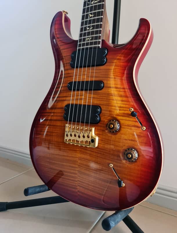PRS 513 Flame Brazilian Neck image 1