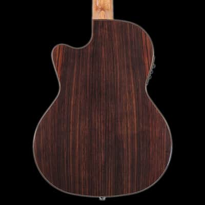 Kremona Performer Series Fiesta F65CW TLR Solid Cedar Top Nylon String Classical Acoustic Electric Guitar With Gig Bag image 2