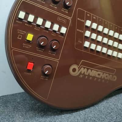 Suzuki OM-27 Omnichord 1981 - Brown image 2