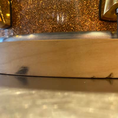 Yamaha 14" x 7" Elvin Jones Signature Snare - Gold Sparkle image 9