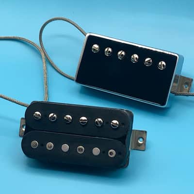 EP Custom PAF Humbucker Pickup Set - Formvar/Alnico 5 Hand Wound 2021 Wax image 1