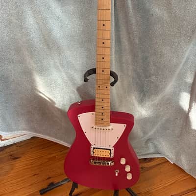 BC RICH Mockingbird ST electric LEFT-HANDED GUITAR Red - LEFTY