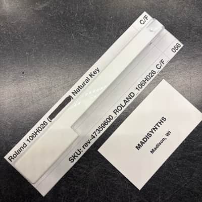 ORIGINAL Roland Replacement C/F Key (106H026) for Juno-6/60/106, Jupiter-6/8, HS-60, SH-101, VK-09, JX-3P