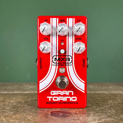 MXR CSP033G Gran Torino Boost Overdrive 2024 - Present - Red / White image 2