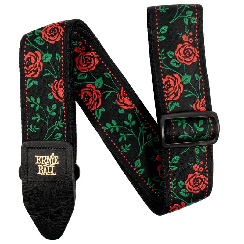 Ernie Ball Spanish Rose Jacquard Strap image 1