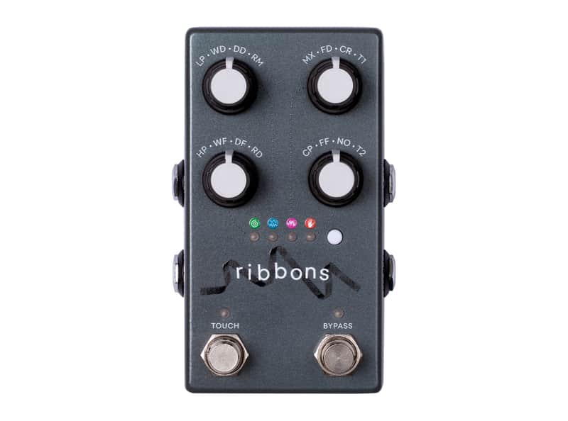 Kinotone Ribbons Stereo Lo-Fi Medium Emulator Pedal (Cascade Grey) image 1