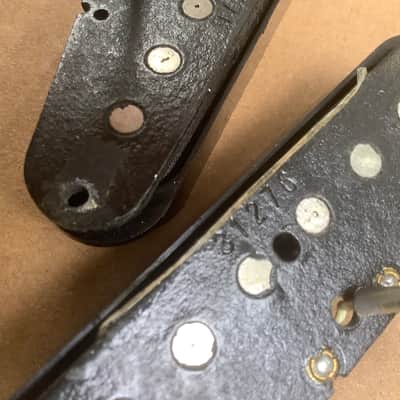 2 x Maxon 31276 Stratocaster stagered Pickup vintage 70’s MIJ Japan Lawsuit Copy Fender Era image 3