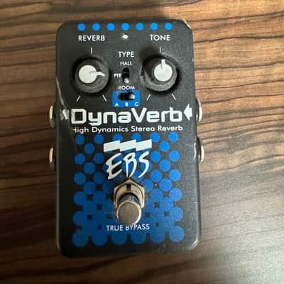 EBS DynaVerb High Dynamics Stereo Reverb 2015 - Black image 1