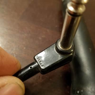 Wollensak 3M small Japan hand mic late 1960s - black metal and chrome image 6