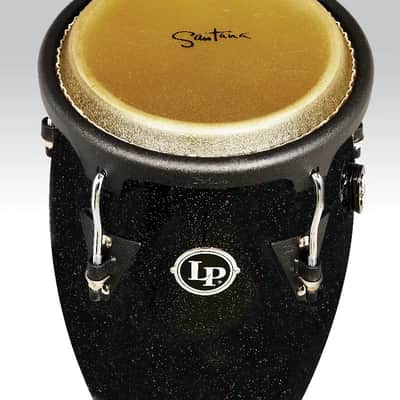 Latin Percussion Aspire Series Santana Black Magic Conga Set with Stand image 2