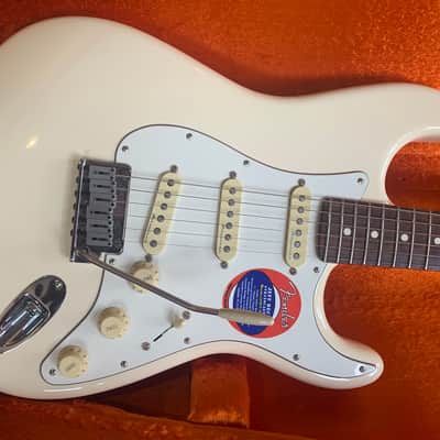 Fender Jeff Beck Artist Series Stratocaster with Hot Noiseless Pickups 2001 - Present Olympic White image 2