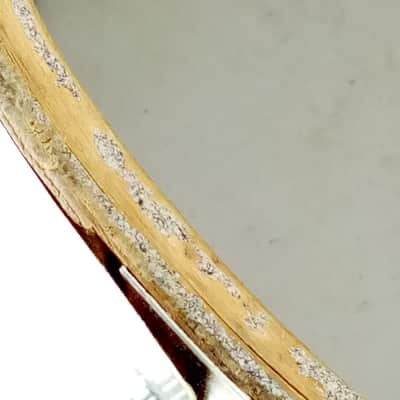 Ludwig 10x16"Timp-Tom Drum#570 Vintage70s WMP 3Ply Maple Bass White Marine Pearl image 9