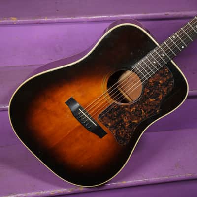 1980 Gibson J-45 Dreadnought Acoustic Guitar (VIDEO! Fresh Work, Ready) image 2
