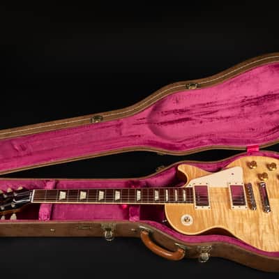 2011 Gibson Custom Shop '58 Les Paul Standard Reissue Flame Top Natural VOS | USA 1958 Vintage R8 R9 | CoA OHSC image 24