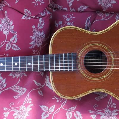 Vintage L. Viohl  Empire State 1904-1920? Parlor Guitar Unplayed Cond w/Pro Restoration image 2