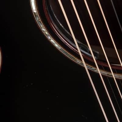 Taylor Next Generation Builder's Edition 814ce Blacktop - Adirondack Spruce & Indian Rosewood #1207166004 image 17