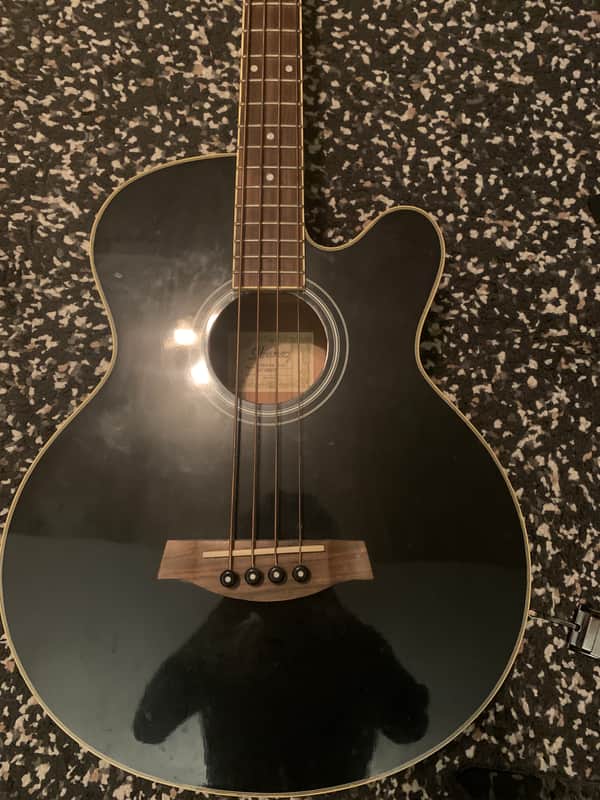 Ibanez AEB5E-BK Standard 2009 - 2019 - Black High Gloss image 1