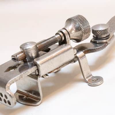 Slingerland Radio King 3 Pt. Snare Throw Off (Strainer), Nickel Plated - 1950s / INSPECTED & TESTED image 10