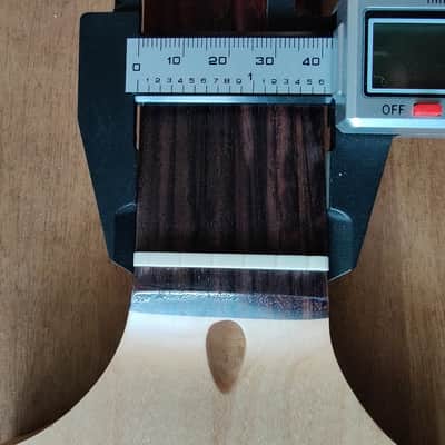 Strat style paddle headstock guitar neck image 7