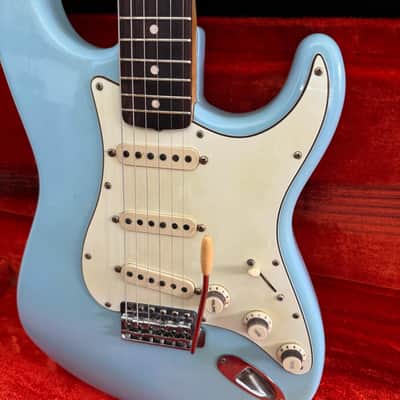 Fender Stratocaster with Rosewood Fretboard 1958 - 1965 - Blue Refin image 5