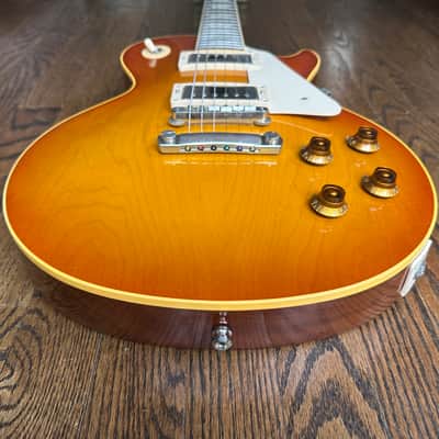 RARE! 1999 Gibson Custom Shop Historic 40th Anniversary ‘59 Les Paul Standard Reissue R9 PLAIN TOP! w/ OHSC & COA image 4