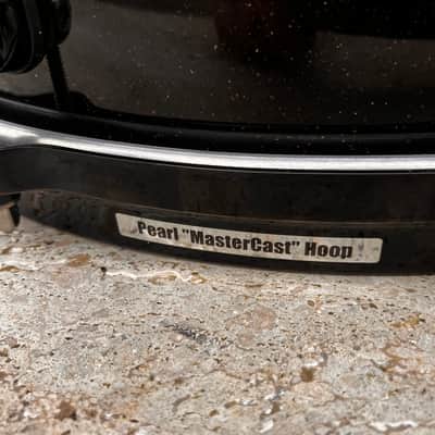 ✮GORGEOUS✮ PEARL Masters PREMIUM MAPLE 14x6.5 SNARE✮BLACK SPARKLE✮4Ply✮Reference image 17